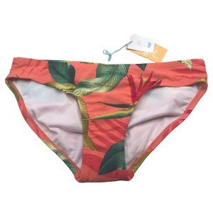 Kona Sol Women's Size Small 4-6 High Coverage Hipster Bikini Swim Bottom New